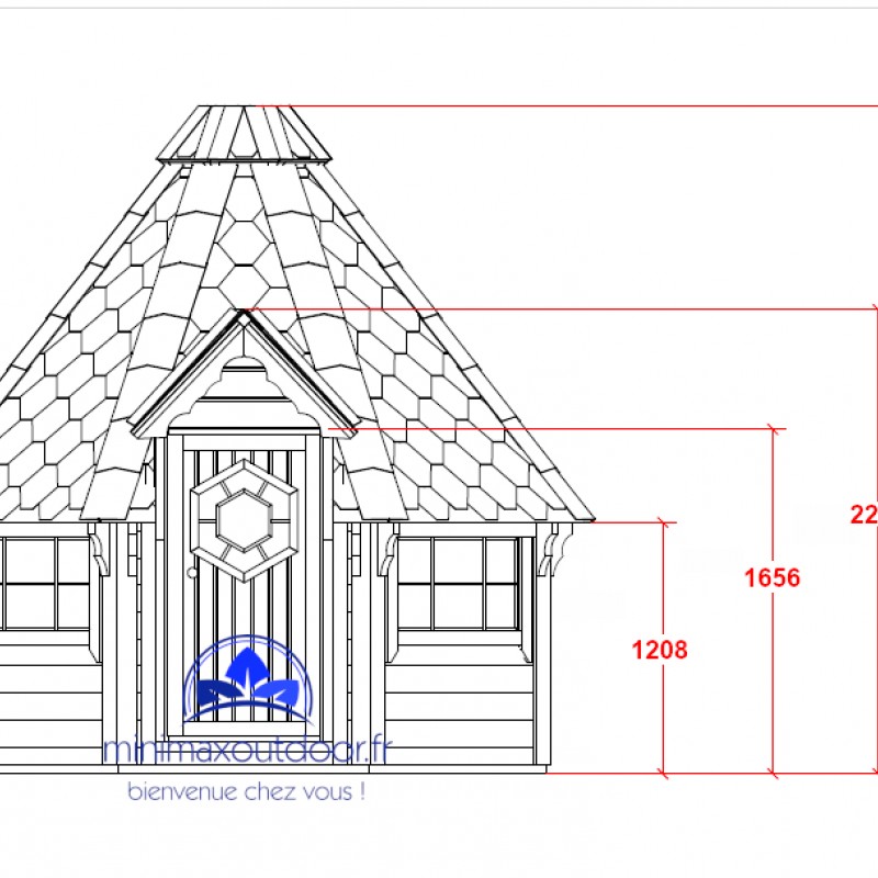 Kota Grill 6.9 m² | cabane insolite Alsace