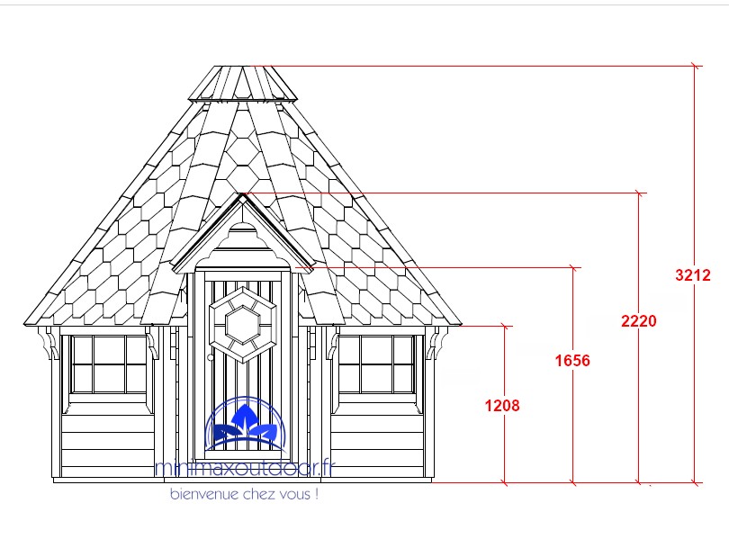 Kota Grill 6.9 m² | cabane insolite Alsace