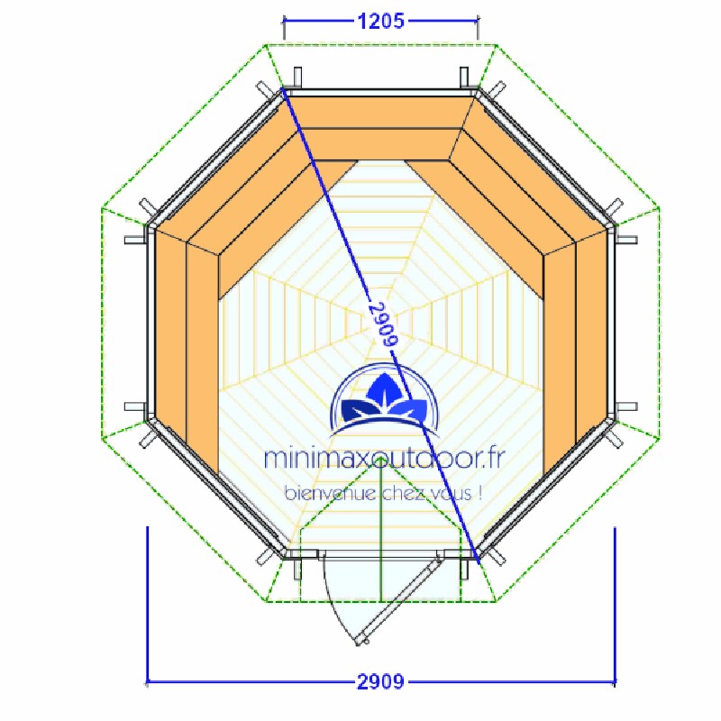 Kota Grill 6.9 m² | cabane insolite Alsace