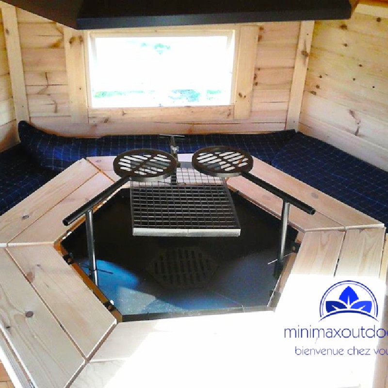 Kota Grill 6.9 m² | cabane insolite Alsace